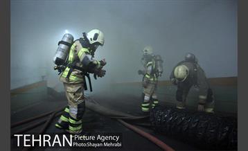 آتش سوزی در ساختمان برق حرارتی 15