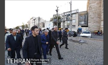 بازدید شهردار تهران از پروژه های منطقه 17 7
