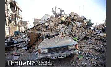 خدمات رسانی شهرداری تهران به مناطق حادثه زلزله کرمانشاه 6