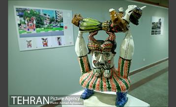 افتتاحیه پنجمین دوسالانه مجسمه های شهری تهران 2