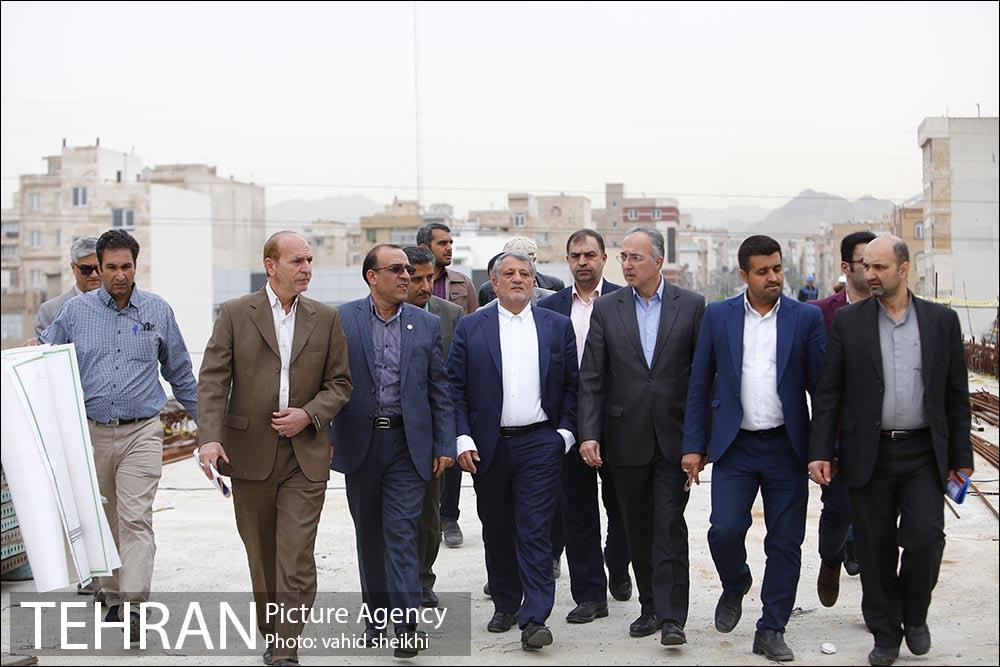 بازدید اعضای کمیسیون فنی و عمرانی شورای اسلامی شهر و معاون فنی و عمرانی شهرداری تهران از بزرگراه دولت آباد(پروژه شهید نجفی رستگار) 16