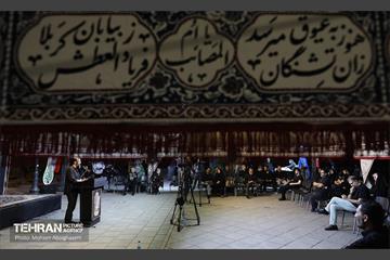 عزاداری شب هفتم محرم در خیمه هنر 8