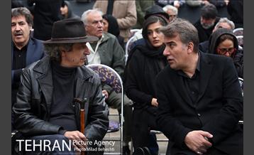 آئین وداع با استاد جمشید مشایخی 1