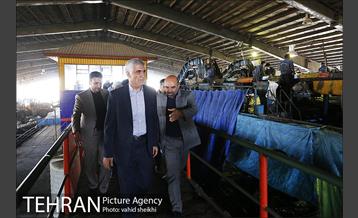 بازدید شهردار از مرکز بازیافت زباله آرادکوه کهریزک 6