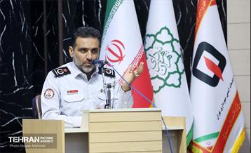 نشست مدیرعامل سازمان آتش‌نشانی تهران با کارکنان 22
