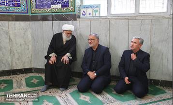 قرار خدمت؛ دیدار مردمی شهردار تهران در مسجد جامع مسعودیه 4