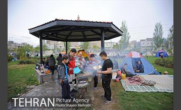 روز طبیعت بارانی در بوستان ولایت 17