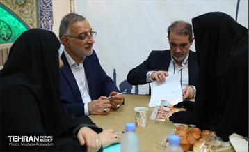 دیدار مردمی شهردار تهران با مردم منطقه هشت