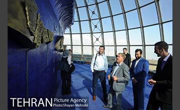 بازدید شهردار سارایوو از رصد خانه تهران و برج میلاد 21