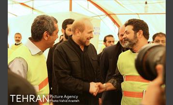 بازدید دکتر قالیباف از موکب جنت الزهرا (س) در کربلا 9