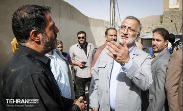 بازدید شهردار تهران از منطقه سیل زده امام زاده داوود(ع) 40