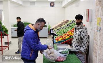 آیین افتتاحیه ۵ بازار میوه و تره‌بار 9