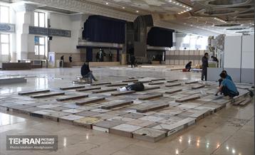 آماده سازی نمایشگاه مطبوعات 25