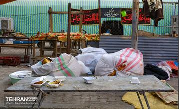 جمع آوری موکب های مردمی در شهر کربلا 3