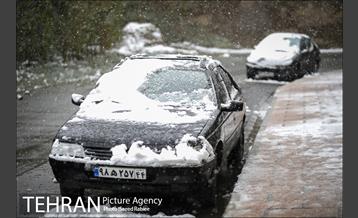 بارش نخستین برف پاییزی در تهران 28