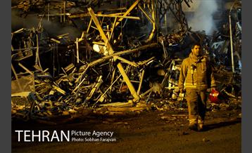 امداد رسانی شبانه در حادثه پلاسکو -2 12