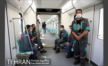 آیین رونمایی از نخستین نمونه قطار ملی مترو 31