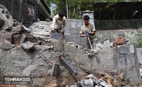 تملکات و رفع معارضین فاز دوم پروژه رود دره فرحزاد 16