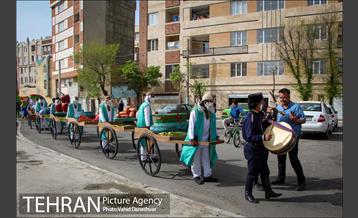 کاروان نوروزی در منطقه 17