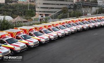 رونمایی از تجهیزات جدید سازمان آتش نشانی تهران  13