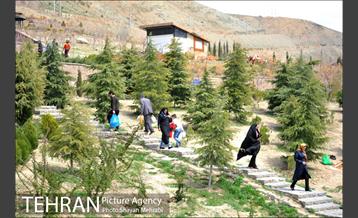 اوقات فراغت شهروندان در آبشار تهران 4