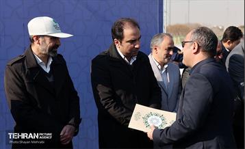 آیین بهره‌برداری از کندروی جنوبی آزادگان 23