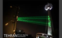 اجرای ویدئو مپینگ در برج میلاد به مناسبت اولین سالگرد شهادت سردار سلیمانی 2