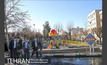 بازدید شهردار منطقه هشت از پروژه های توسعه محلات 19