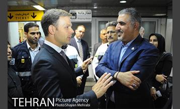 بازدید شهردار بلگراد از مترو خط یک 22