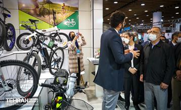 مراسم افتتاح نمایشگاه حمل و نقل پاک 14