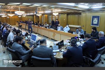 نشست خبری اولین اجلاس همکاری کمیسیون های معماری و شهرسازی شوراهای استان تهران 11