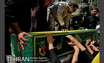 تشییع پیکر ۳تن از شهدای مدافع حرم 22