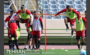 تمرین تیم ملی فوتبال 5