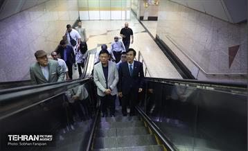 افتتاح نمایشگاه عکس ویتنام در ایستگاه مترو تجریش 1