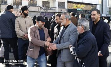 تشییع پیکرهای ۱۰۰ شهید گمنام از مقابل دانشگاه تهران 31