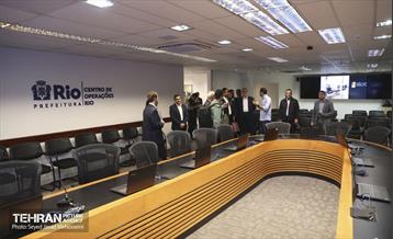 بازدید شهردار تهران از مرکز کنترل ترافیک 24