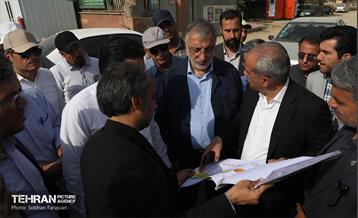 بازدید شهردار تهران از پروژهای عمرانی 13