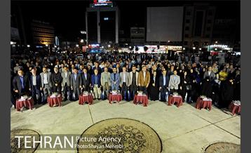آئین بهره برداری از میدانگاه شهدای هفتم تیر با حضور شهردار تهران 11