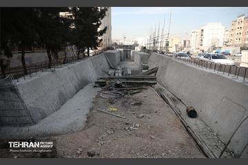 احداث دوربرگردان غیر همسطح جنوب به شمال بزرگراه شهید باقری