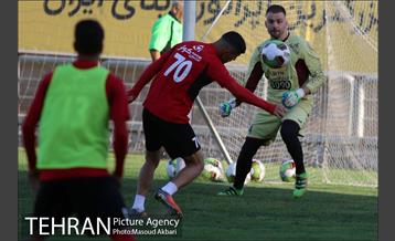 تمرین تیم فوتبال پرسپولیس 12