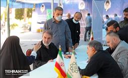 میز خدمت شهرداری تهران در نماز جمعه 15