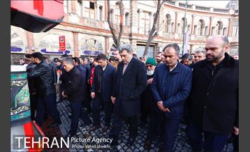 تشییع پیکر شهید آتش نشان سید احسان جامعی 30