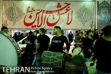 عزاداری شب پنجم ماه محرم در محله گرگان 16