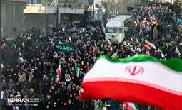 تشییع پیکر شهدای حملات آمریکایی-صهیونیستی