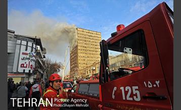 آتش سوزی در ساختمان پلاسکو -1 8