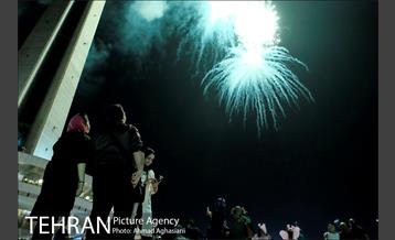 نورافشانی برج میلاد درشب عید سعید غدیر 13