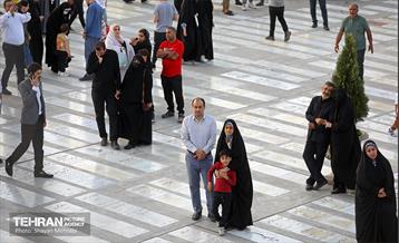 آیین تعویض پرچم گنبد حضرت عبدالعظیم الحسنی(ع) 21