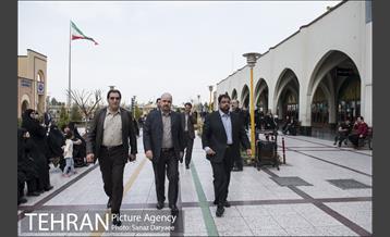 بازدید عبدالرحیم کرکه‌آبادی از سازمان بهشت زهرا (س)  11