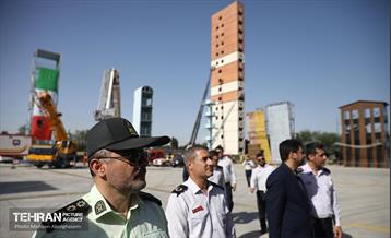 بازدید رییس مدیریت بحران کشور از مرکز آموزش آتش‌نشانی شهرداری تهران 40