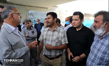 بازدید شهردار تهران از پروژه بزرگراه شهید بروجردی 25